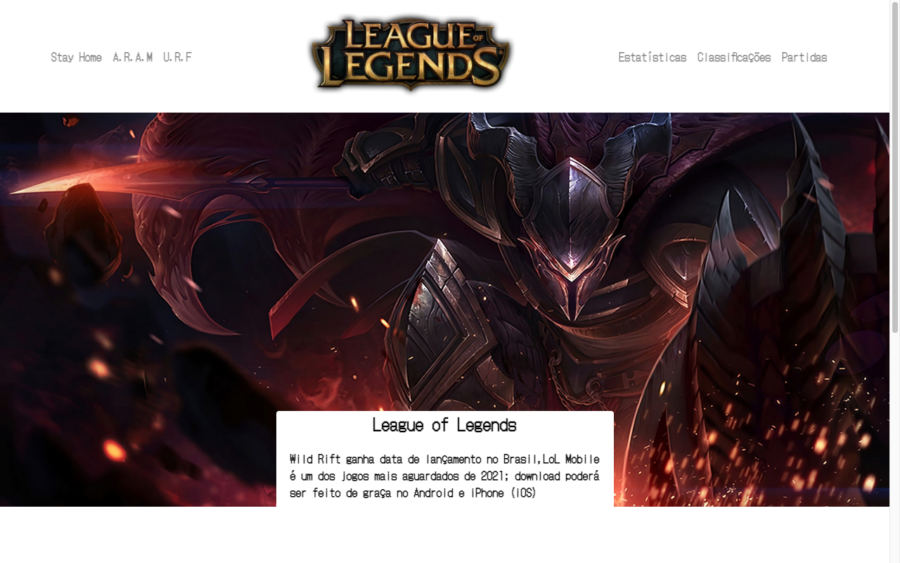 Site League of Legends